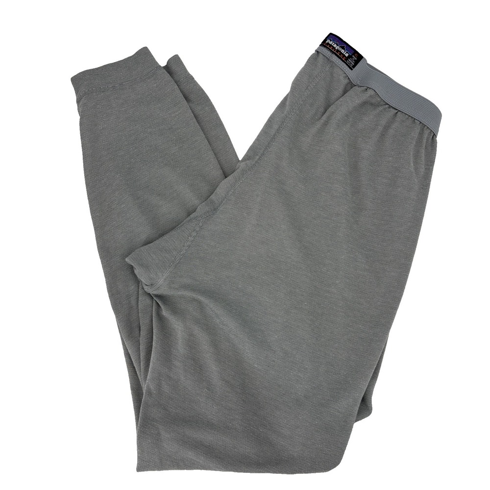 Patagonia‎ Capilene Mens XL Grey Base Layer Thermal Long Johns Underwear Pants